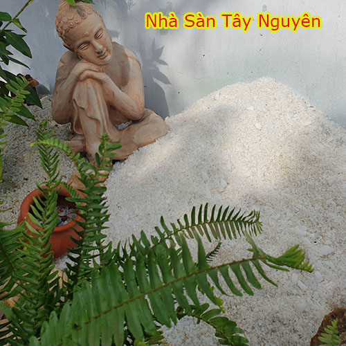 Đá Thạch Anh Vụn Nhỏ Rải Nền Nhà