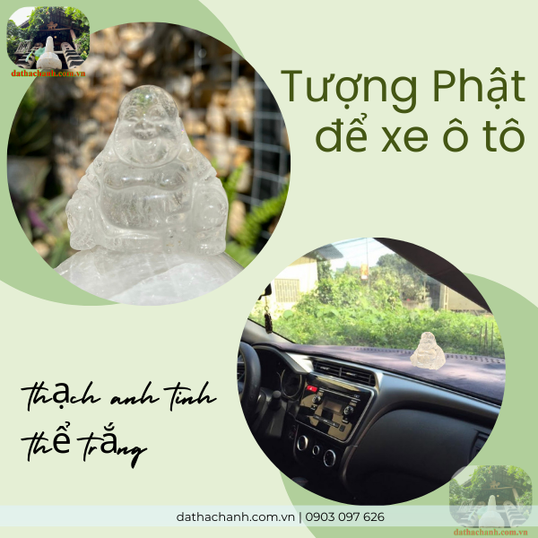 Tượng Phật để xe ô tô