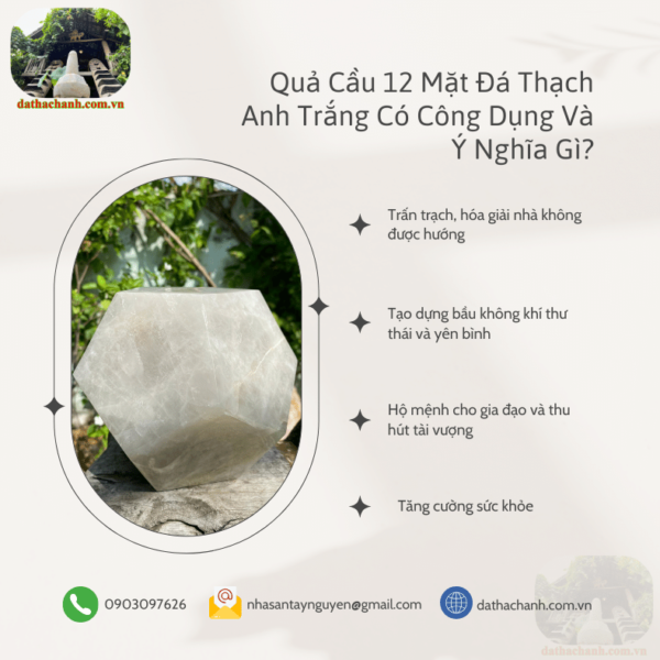 tác dụng của quả cầu 12 mặt