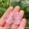mặt dây chuyền đá thạch anh hồng