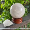 quả cầu đá thạch anh trắng