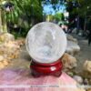 quả cầu đá thạch anh trắng