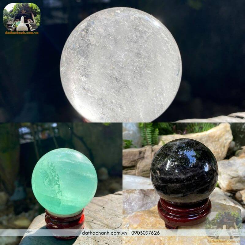 Quả cầu thạch anh vàng có tác dụng gì