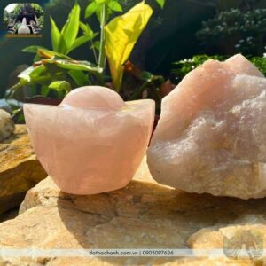 thỏi vàng đá thạch anh hồng