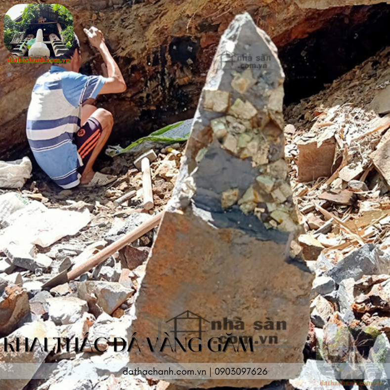 Đá vàng găm phong thủy: Công dụng, cách dùng & Bí quyết trấn trạch đại cát 9 vàng găm phong thủy