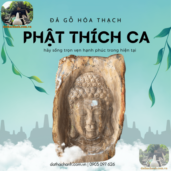 tuong phat thich ca da go hoa thach