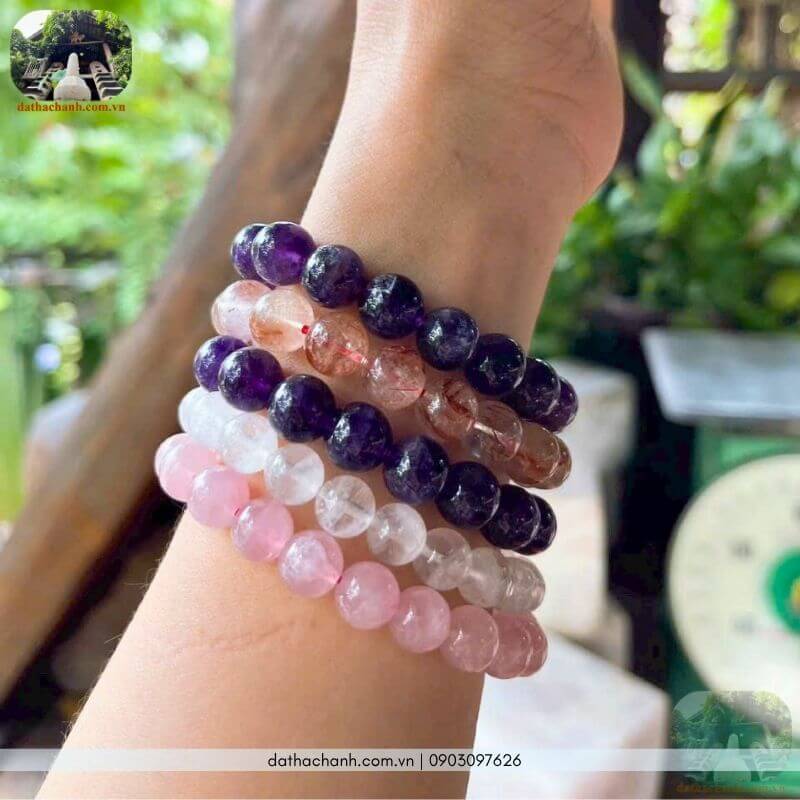 thạch anh tóc hồng