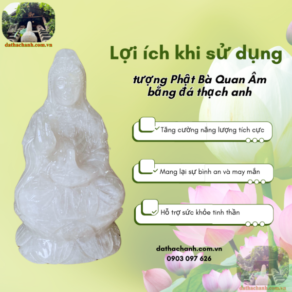 Tượng Mẹ Quan Âm bằng đá