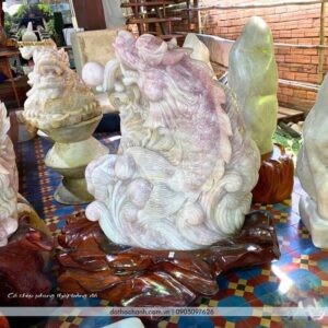 cá chép phong thủy bằng đá