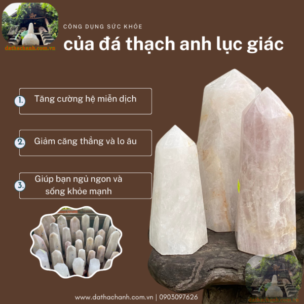 công dụng của đá thạch anh