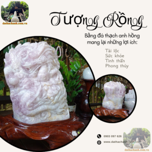 Tượng rồng phong thủy bằng đá