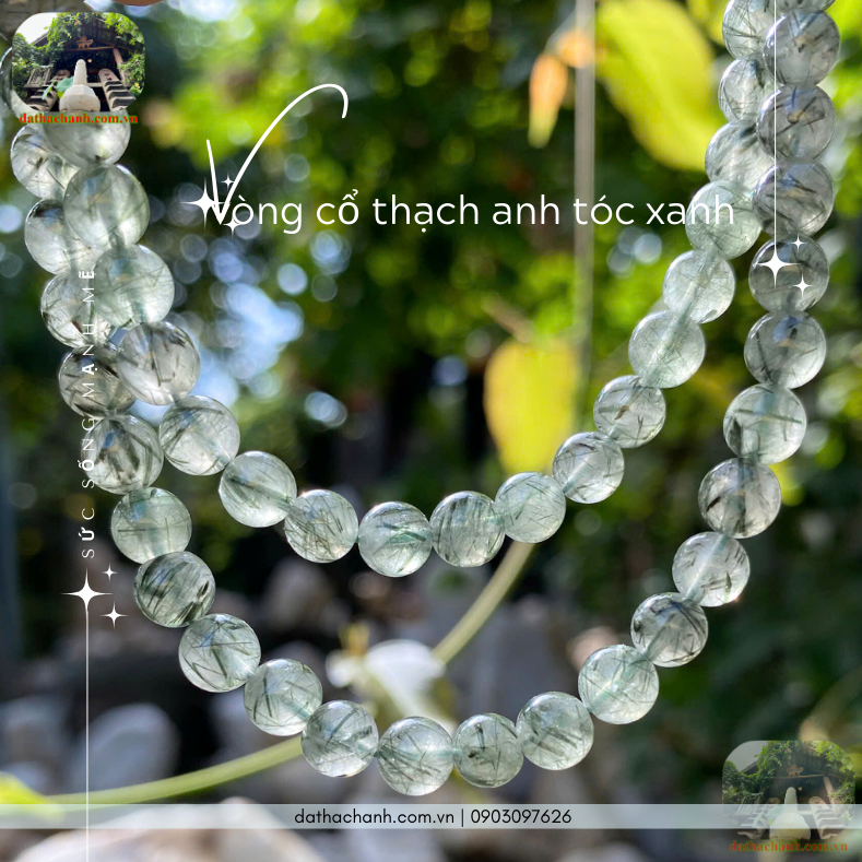 Vòng cổ đá tự nhiên sang trọng, vòng cổ đá thạch anh đẹp 6 vòng cổ đá tự nhiên