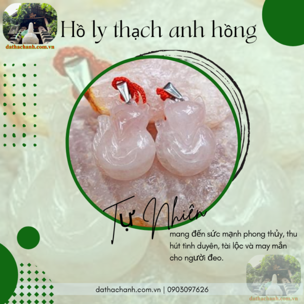 hồ ly chúa thạch anh hồng