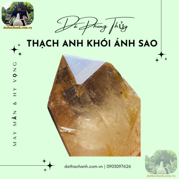 thạch anh khói ánh sao