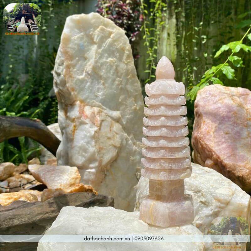 tháp văn xương đá thạch anh