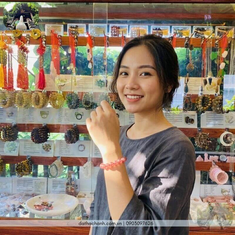 thạch anh hồng dâu tây