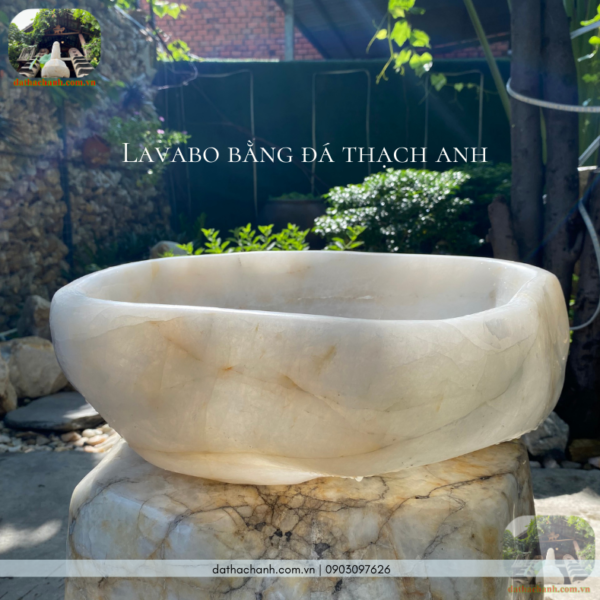 lavabo bằng đá thạch anh