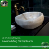 lavabo bằng đá thạch anh