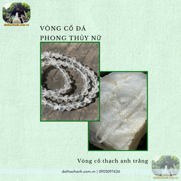 vòng cổ đá phong thủy nữ