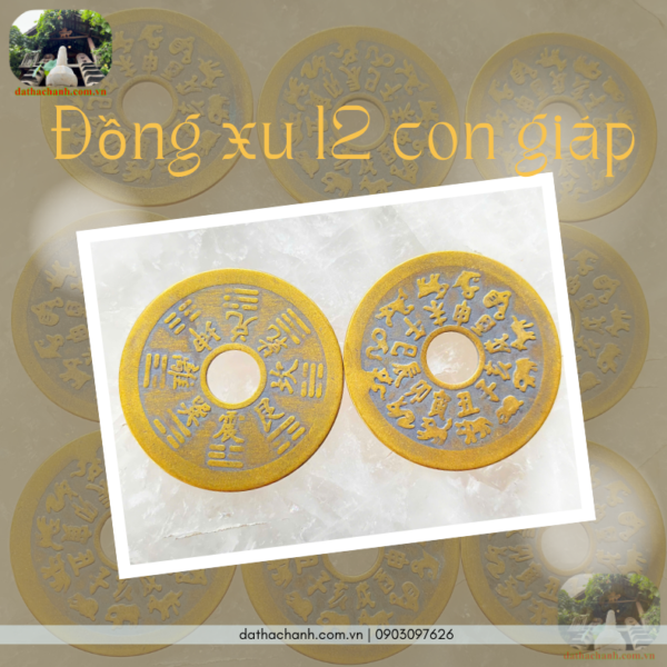 đồng xu 12 con giáp