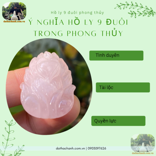 hồ ly 9 đuôi phong thủy 