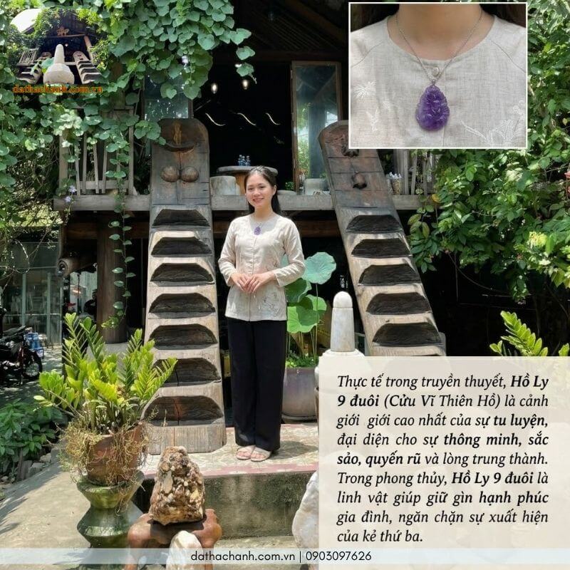 hồ ly 9 đuôi phong thủy 