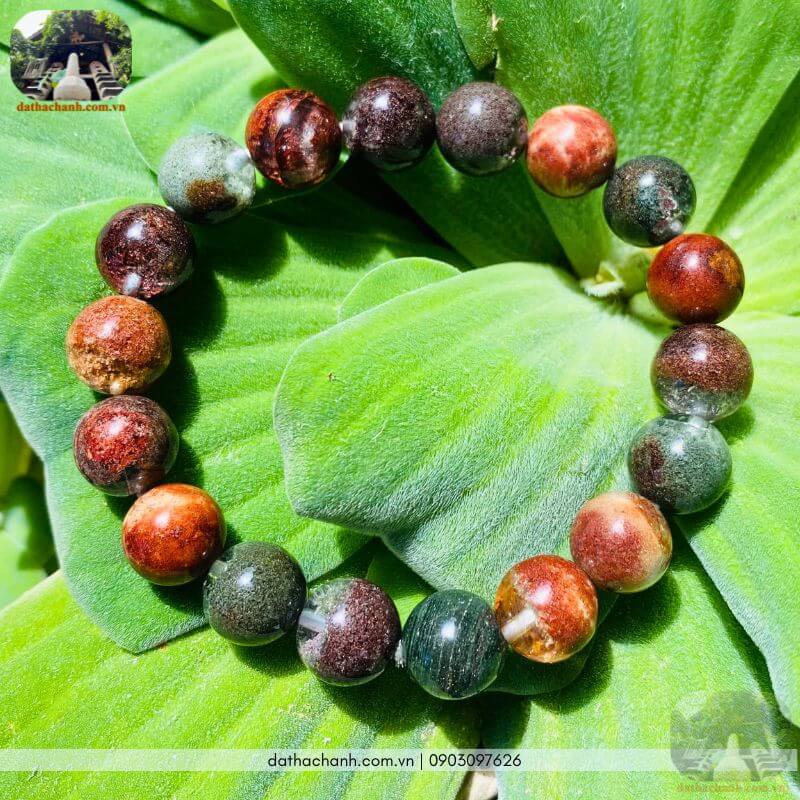 vòng đá ưu linh đa sắc