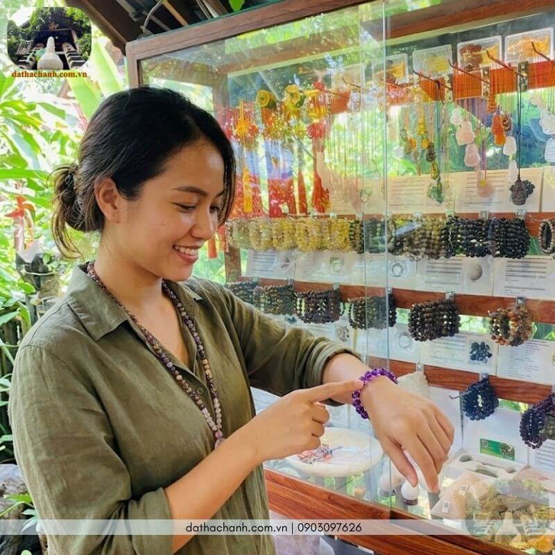 Mua vòng tay đá thạch anh tím ở đâu? Giá bao nhiêu? 50 vòng tay đá thạch anh tím