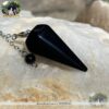 con lắc cảm xạ đá núi lửa obsidian