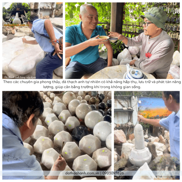 đá thạch anh trong xây dựng