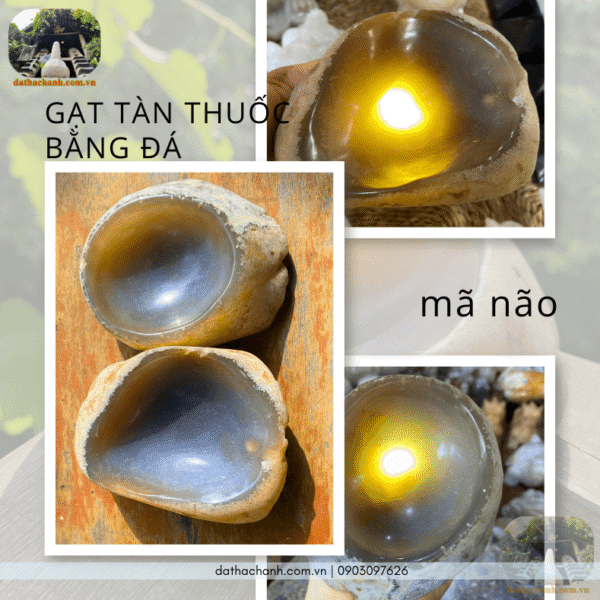 gạt tàn thuốc bằng đá