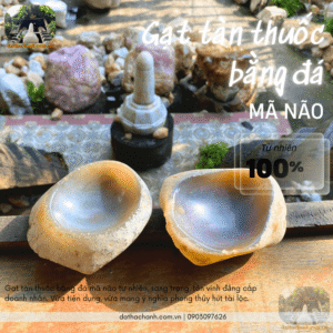gạt tàn thuốc bằng đá