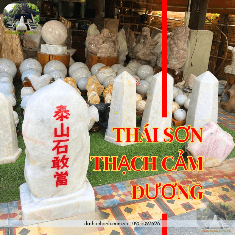 Thái sơn thạch cảm đương đá thạch anh bảo vệ gia trạch 37 Thái sơn thạch cảm đương