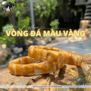 vòng đá màu vàng