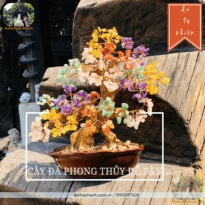 cây đá phong thủy để bàn