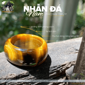 nhẫn đá nam phong thủy