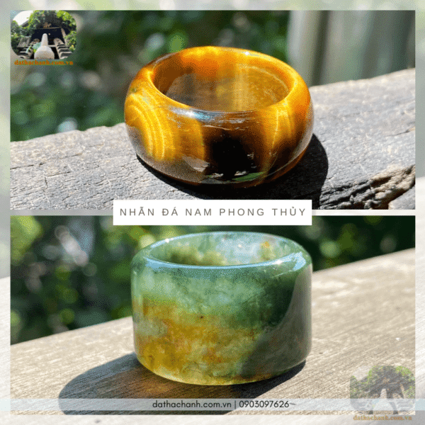 nhẫn đá nam phong thủy
