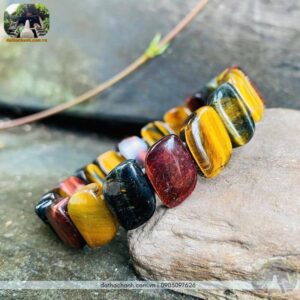vòng đá mắt hổ tam tài