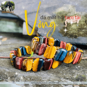 vòng đá mắt hổ tam tài