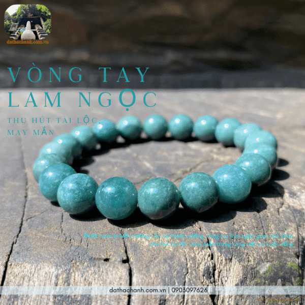 vòng tay lam ngọc