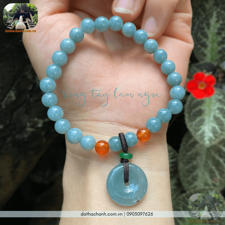 Vòng tay lam ngọc phong thủy 31 vòng tay lam ngọc