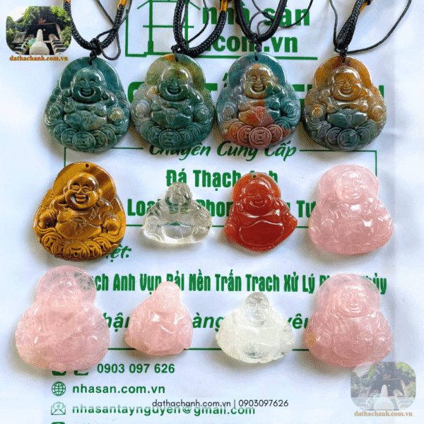 mặt đá phật di lặc