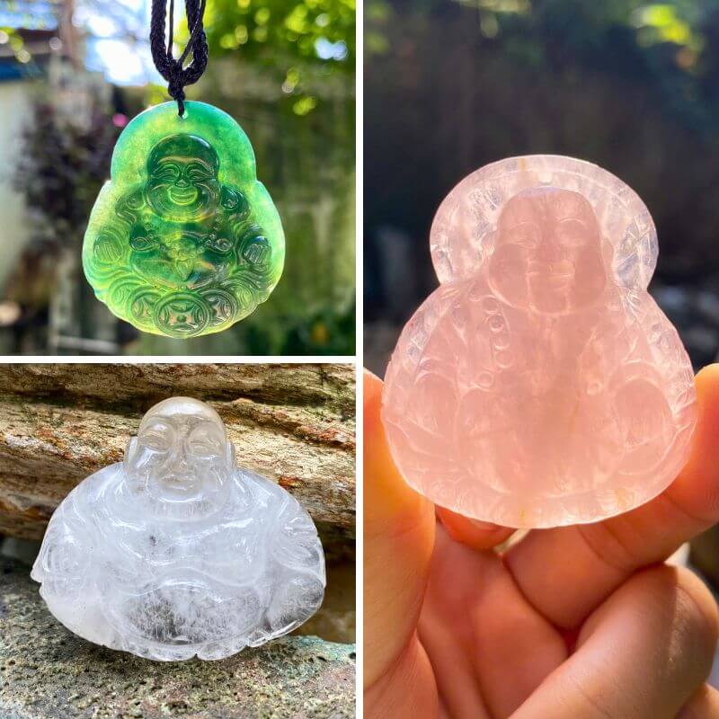 mặt đá Phật Di Lặc