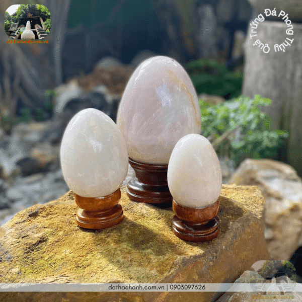 quả trứng đá phong thủy