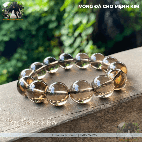 vòng đá cho mệnh kim