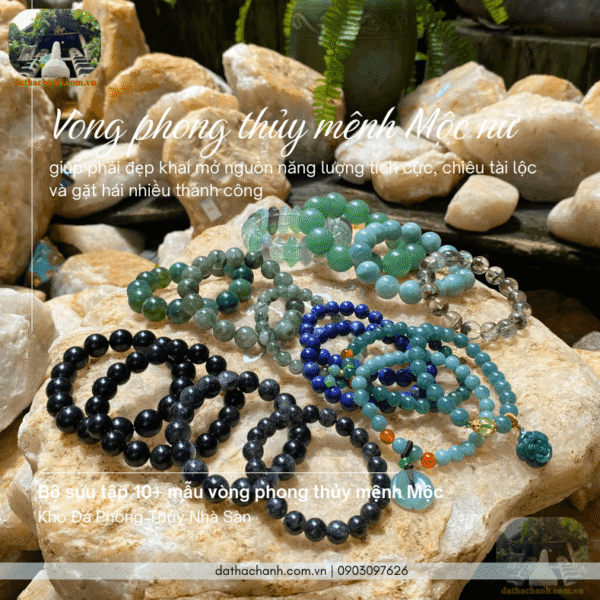vòng phong thủy mệnh Mộc nữ