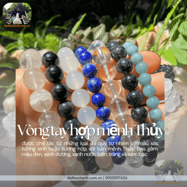 vòng tay hợp mệnh thủy