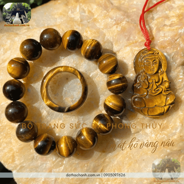 bộ trang sức đá phong thủy