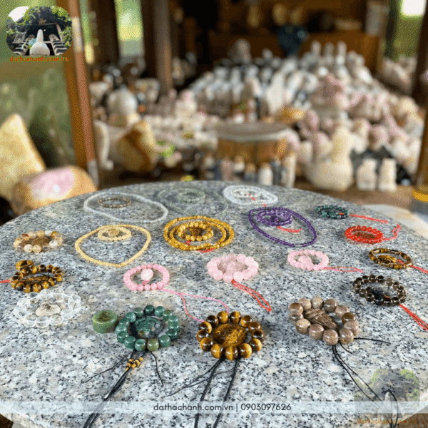 bộ trang sức đá phong thủy