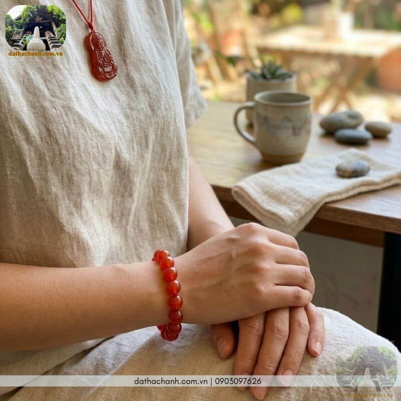 Bộ trang sức đá phong thủy